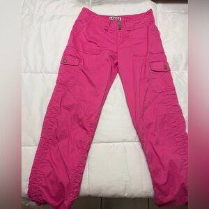 I.AM.GIA Fuchsia High-Waisted Pants
